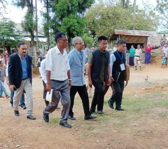 Central teams begin visit  of Eastern Nagaland areas